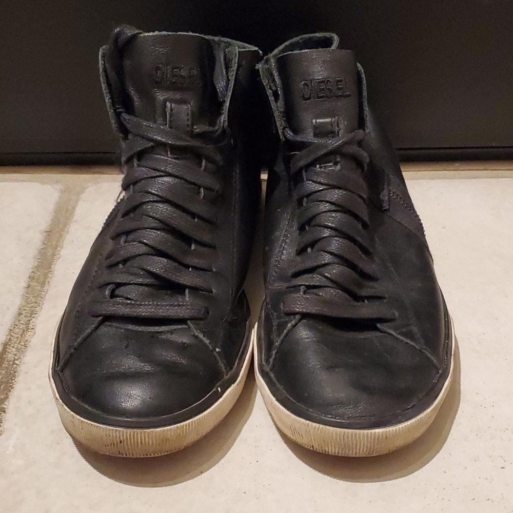 Diesel Black Ankle Boots